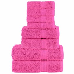 Ensemble de serviettes de qualité supérieure SOLUND 8 pcs rose 