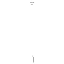 Sapin de Noël à LED Intérieur/Extérieur 576 LED bleu 3,6 m 