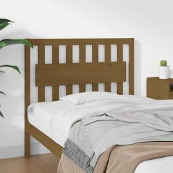 Tête de lit Marron miel 105,5x4x100 cm Bois massif de pin 