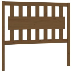 Tête de lit Marron miel 105,5x4x100 cm Bois massif de pin 