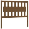 Tête de lit Marron miel 105,5x4x100 cm Bois massif de pin 