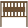 Tête de lit Marron miel 105,5x4x100 cm Bois massif de pin 