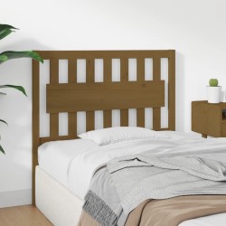 Tête de lit Marron miel 105,5x4x100 cm Bois massif de pin 