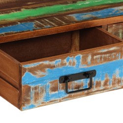 Meuble TV 120x30x45 cm Bois massif de récupération 