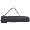 Chaise de camping avec poche pliable lot de 2 rouge 
