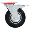 16 pcs Roulettes 125 mm 