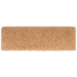Tapis d'escalier 30 pcs 65x21x4 cm Beige 