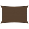 Voile d'ombrage 160 g/m² Marron 4x6 m PEHD 