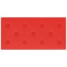Panneaux muraux 12 pcs Rouge 60x30 cm Similicuir 2,16 m² 