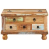 Table basse Bois de récupération 70 x 70 x 38 cm 