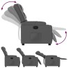 Fauteuil inclinable Gris Similicuir 