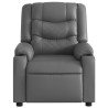 Fauteuil inclinable Gris Similicuir 