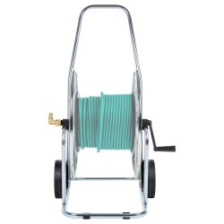 Chariot d'enrouleur pour tuyau de 80 m 3/4" acier 