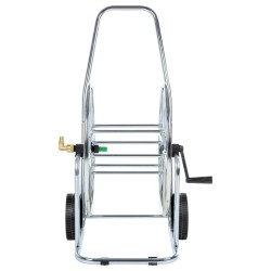 Chariot d'enrouleur pour tuyau de 80 m 3/4" acier 