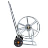 Chariot d'enrouleur pour tuyau de 80 m 3/4" acier 