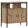 Armoire lavabo de salle de bain chêne artisanal 60x30x60 cm 