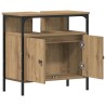 Armoire lavabo de salle de bain chêne artisanal 60x30x60 cm 