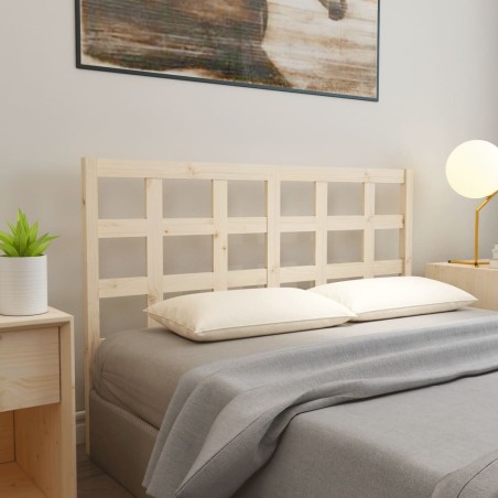 Tête de lit 156x4x100 cm Bois massif de pin 