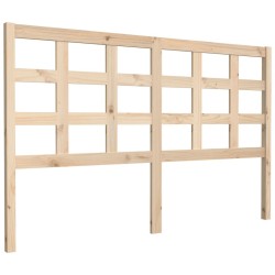 Tête de lit 156x4x100 cm Bois massif de pin 