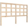 Tête de lit 156x4x100 cm Bois massif de pin 
