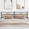 Tête de lit chêne sonoma 193 cm bois d'ingénierie et acier 