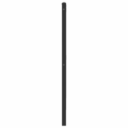 Tête de lit chêne sonoma 193 cm bois d'ingénierie et acier 