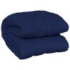 Couverture lestée Bleu 120x180 cm 5 kg Tissu 