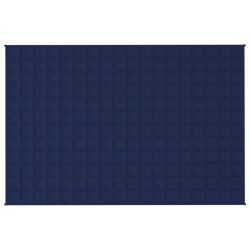 Couverture lestée Bleu 120x180 cm 5 kg Tissu 