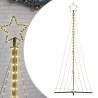 Sapin de Noël à LED 447 LED blanc chaud 249 cm 