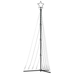 Sapin de Noël à LED 447 LED blanc chaud 249 cm 