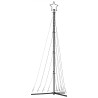 Sapin de Noël à LED 447 LED blanc chaud 249 cm 