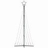Sapin de Noël à LED 447 LED blanc chaud 249 cm 