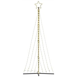 Sapin de Noël à LED 447 LED blanc chaud 249 cm 