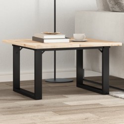Pieds de table basse cadre en O 50x40x38 cm acier 