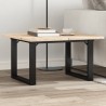 Pieds de table basse cadre en O 50x40x38 cm acier 
