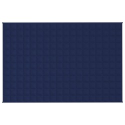 Couverture lestée Bleu 122x183 cm 5 kg Tissu 