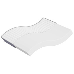 Matelas en mousse moyennement doux 140x190 cm 