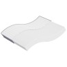 Matelas en mousse moyennement doux 140x190 cm 