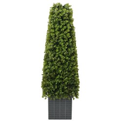Plante artificielle Eucalyptus avec pot 27x27x90 cm Vert 