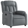 Fauteuil inclinable Gris Similicuir 