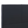 Cadre de lit Noir Similicuir 180x200 cm 