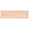 Dessus de table bois massif non traité bordure assortie 