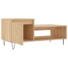 Table basse Chêne sonoma 100x50x45 cm Bois d'ingénierie 
