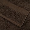 Ensemble de serviettes de qualité supérieure SOLUND 6pcs marron 