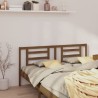 Tête de lit Marron miel 156x4x100 cm Bois de pin massif 