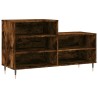Armoire à chaussures Chêne fumé 102x36x60 cm Bois d'ingénierie 