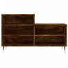 Armoire à chaussures Chêne fumé 102x36x60 cm Bois d'ingénierie 