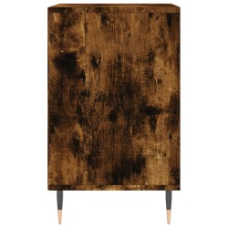 Armoire à chaussures Chêne fumé 102x36x60 cm Bois d'ingénierie 