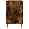 Armoire à chaussures Chêne fumé 102x36x60 cm Bois d'ingénierie 