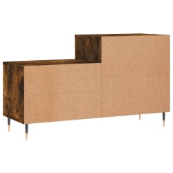 Armoire à chaussures Chêne fumé 102x36x60 cm Bois d'ingénierie 